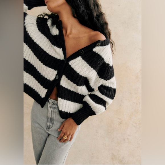 HP! ✨NWT Sezane Emily Cardigan XS - Picture 3 of 8